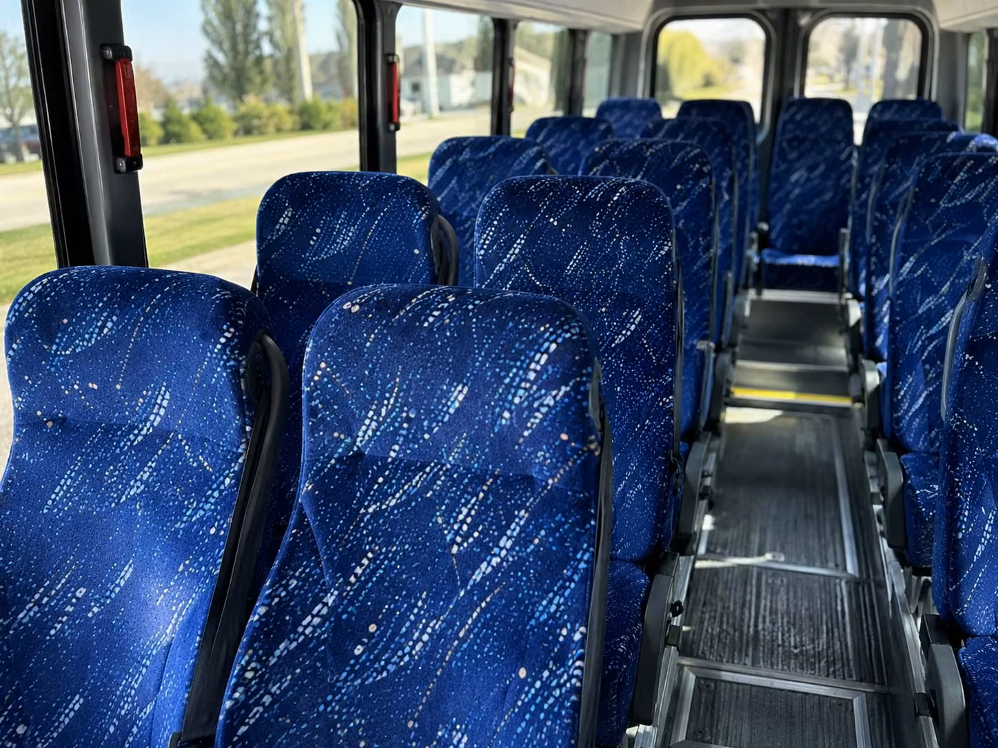 20 passenger minibus inside