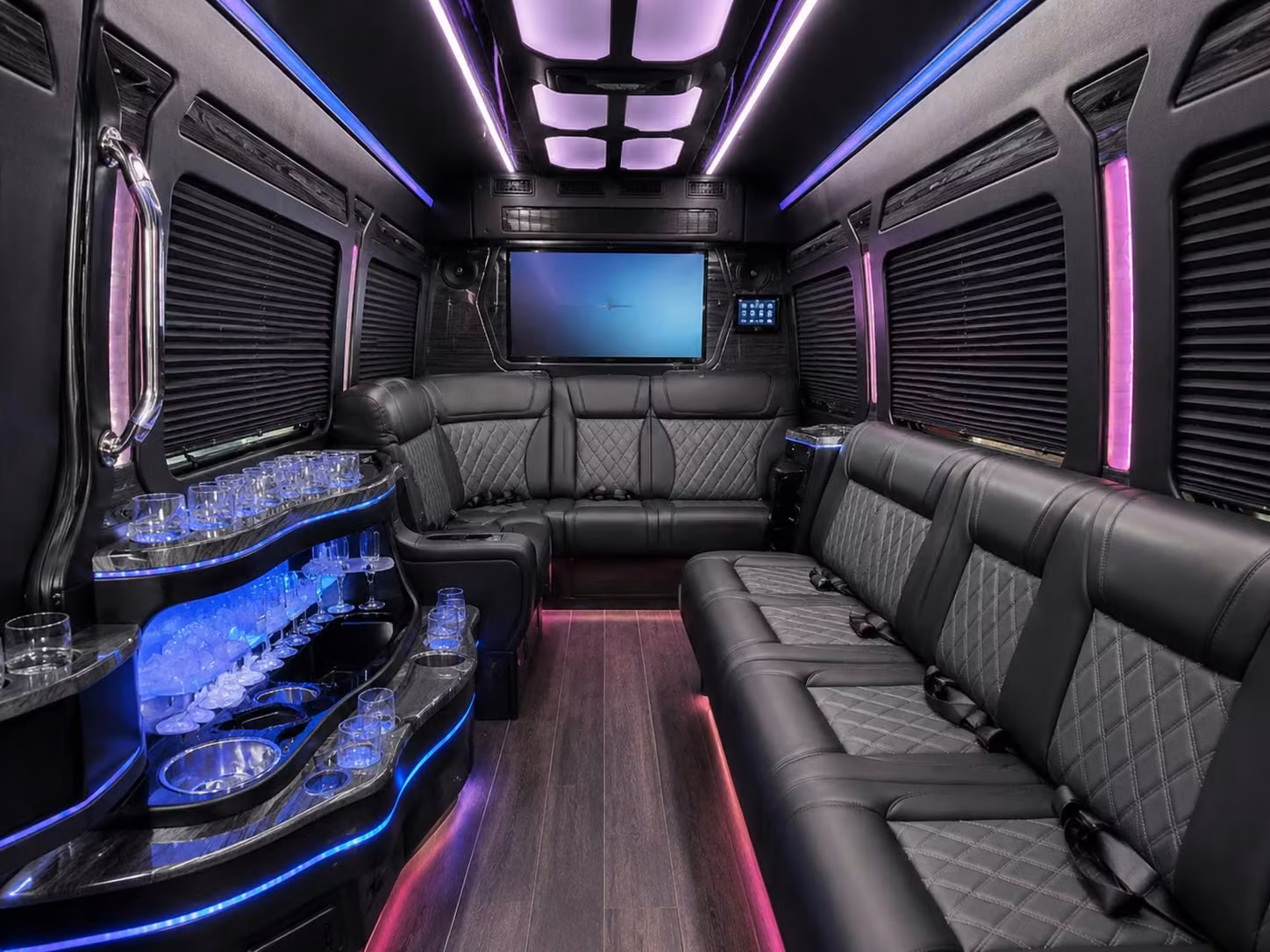 sporting event fan bus rentals for out of town games from grand rapids