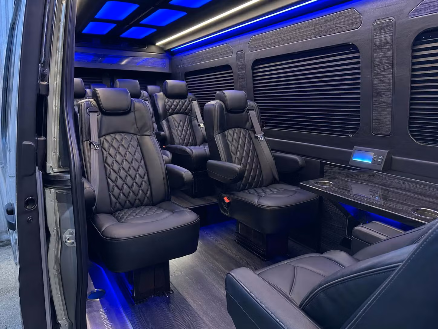 sprinter van transportation for groups and events across grand rapids